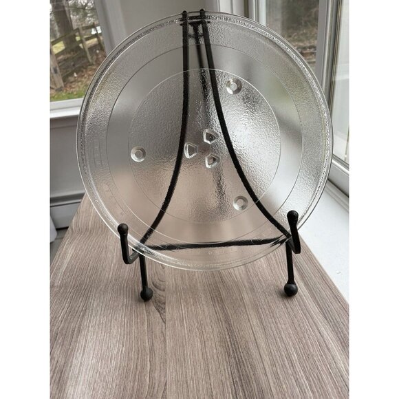 Microwave Turntable Plate Platter 11.25” Glass Replacement Part 810 N12 - Picture 1 of 5